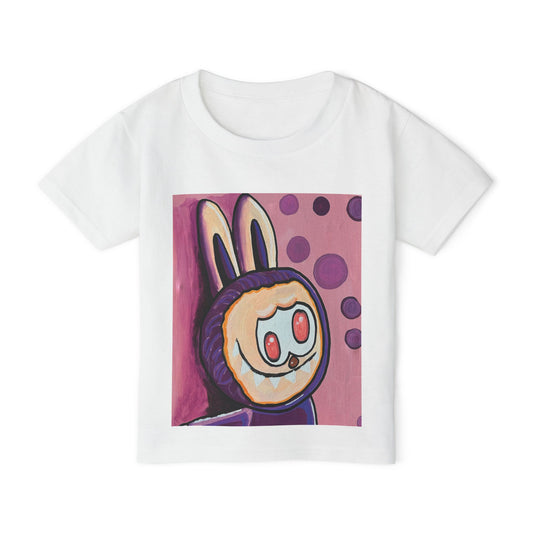 Whimsical Bunny Toddler T-Shirt - Fun Playful Design for Kids