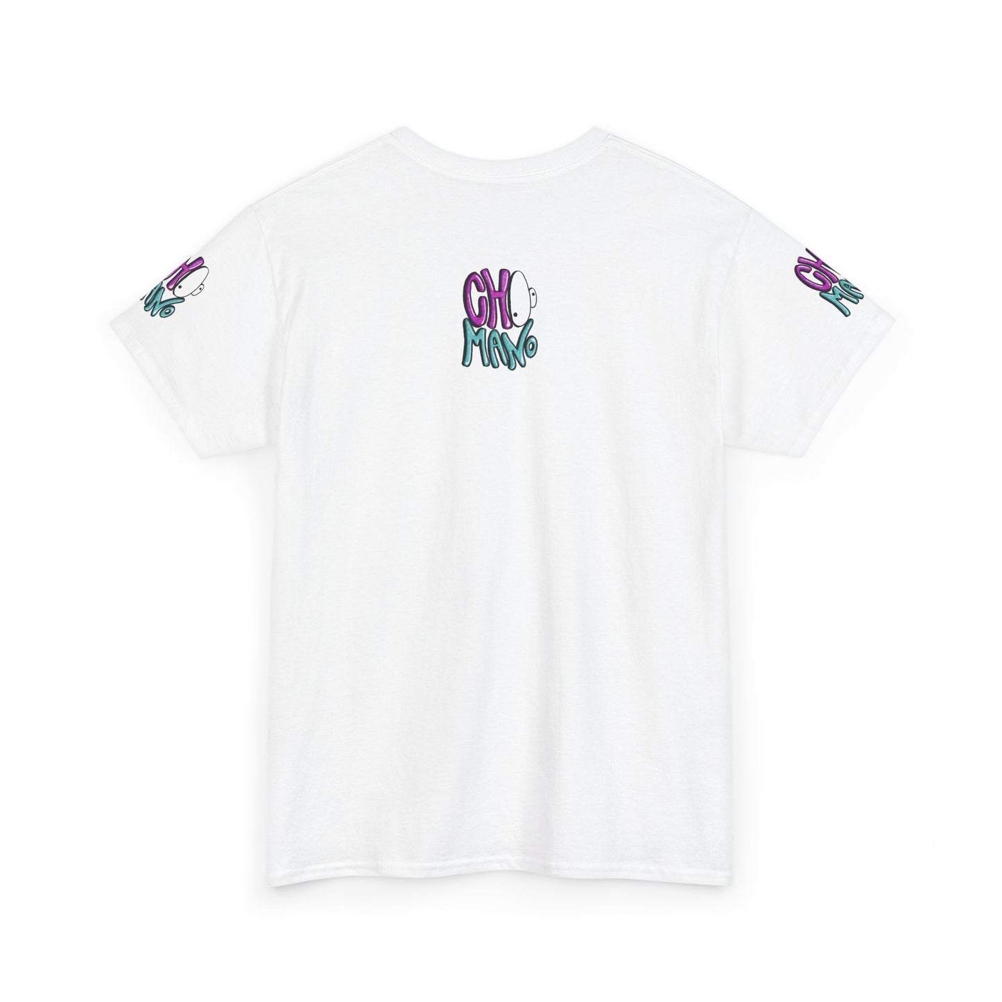 Whimsical Unisex Cotton Tee with Cartoon Design