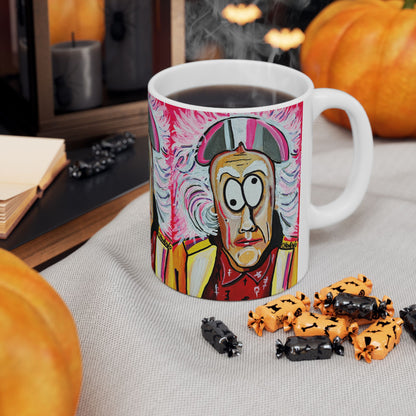 Whimsical Artistic Ceramic Mug