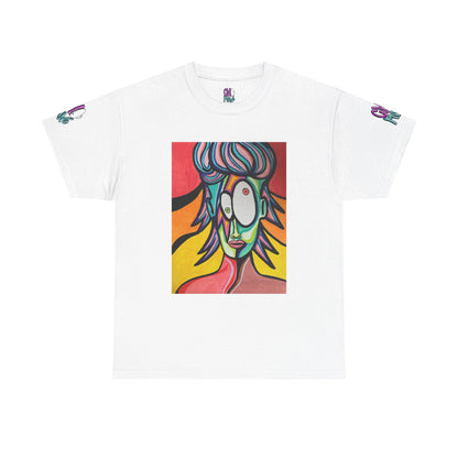 Vibrant Art-Inspired Unisex Heavy Cotton Tee