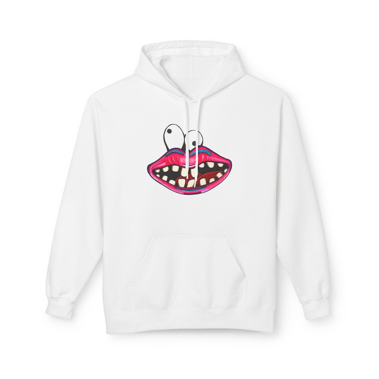 Artistic funny mouth Hoodie
