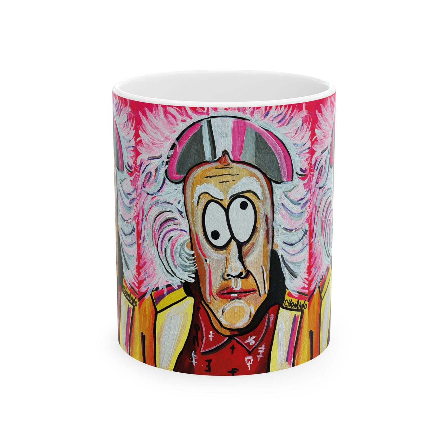 Whimsical Artistic Ceramic Mug