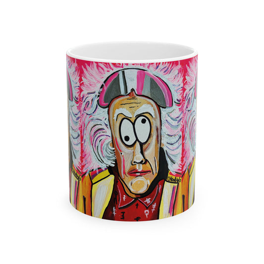 Whimsical Artistic Ceramic Mug