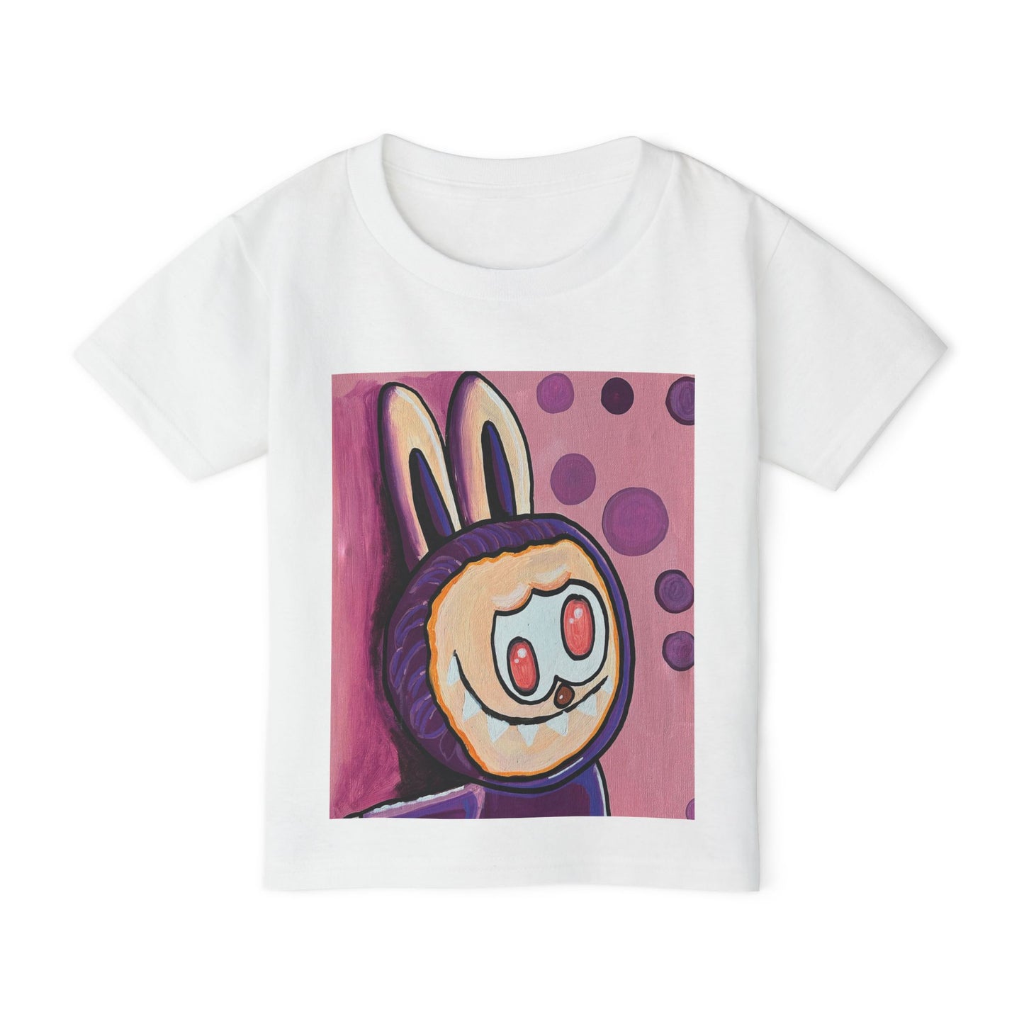 Whimsical Bunny Toddler T-Shirt - Fun Playful Design for Kids