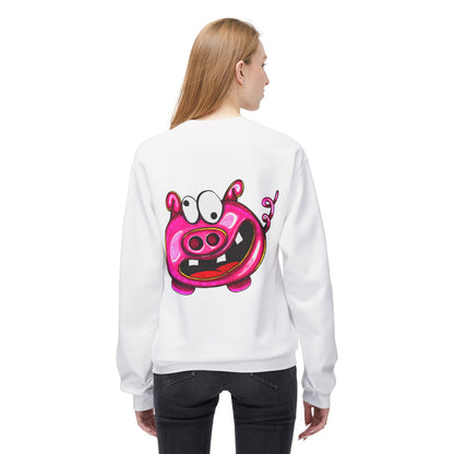 Playful Pig Graphic Sweatshirt