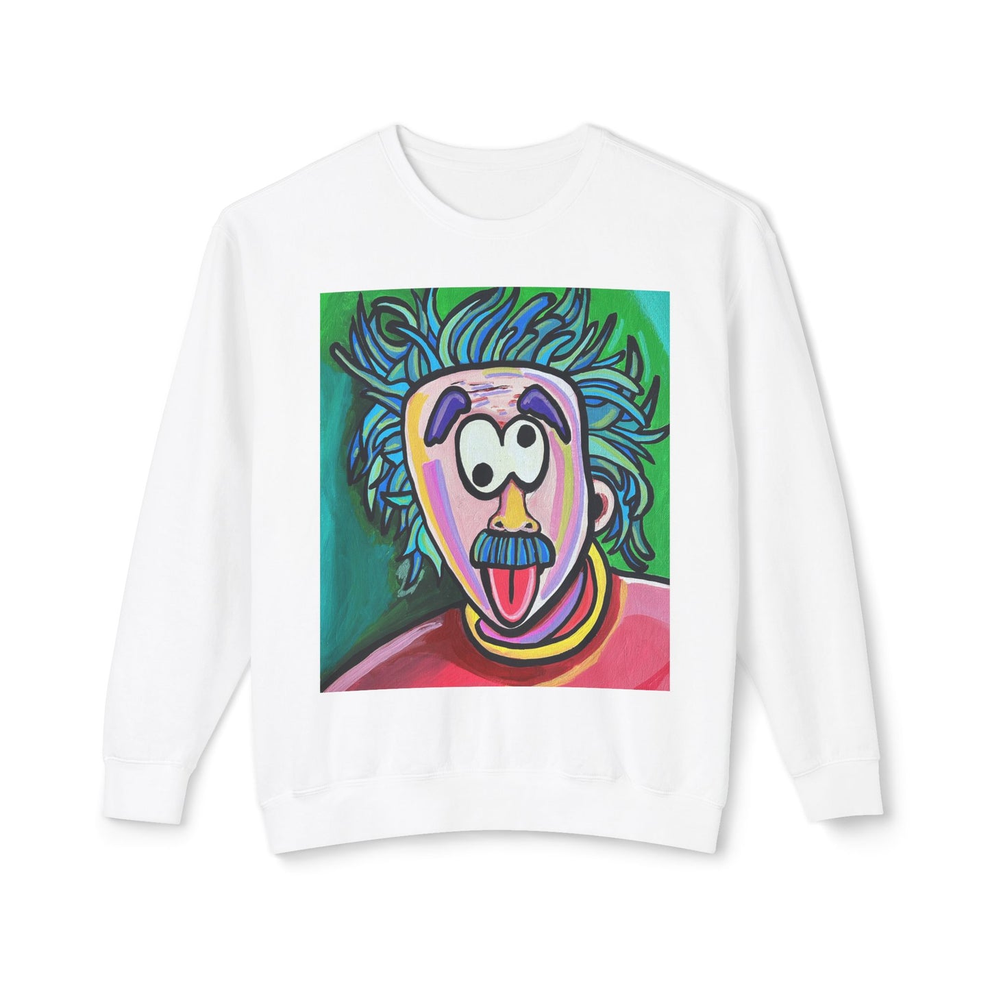 Playful Art-Inspired Unisex Crewneck Sweatshirt