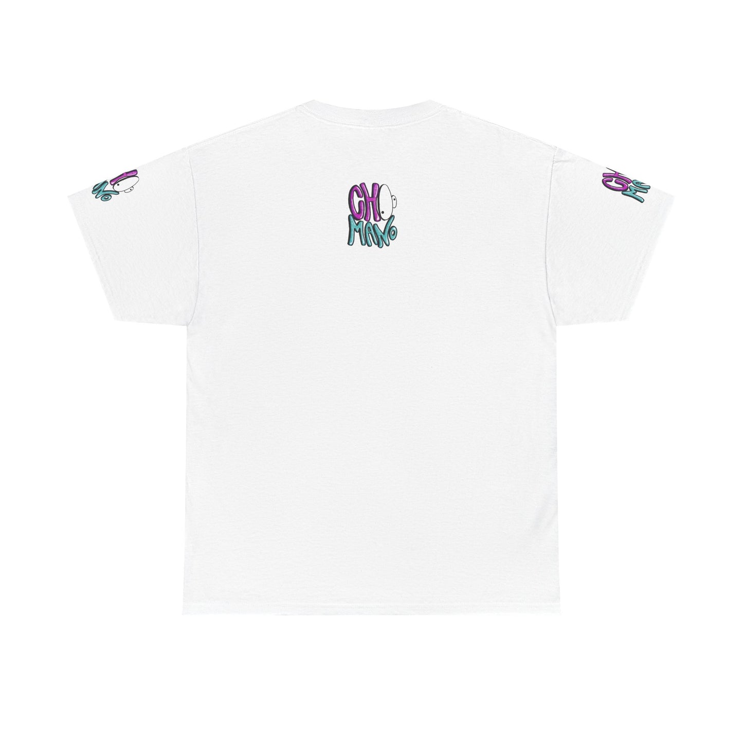 Whimsical Unisex Cotton Tee with Cartoon Design