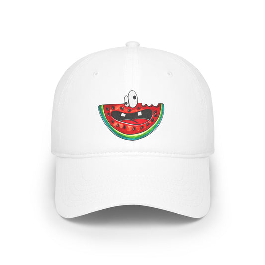 Watermelon Smile Baseball Cap — Cute Fruity Dad Hat for Summer