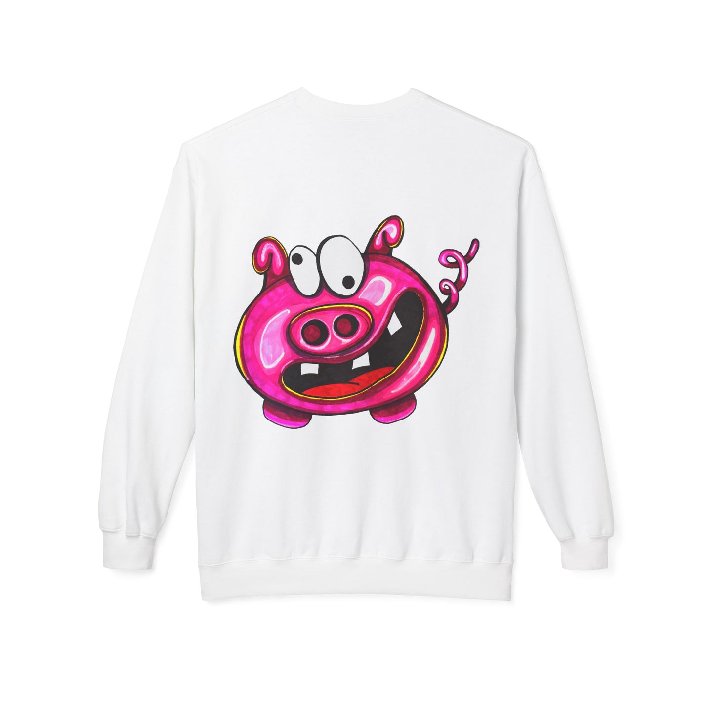 Playful Pig Graphic Sweatshirt