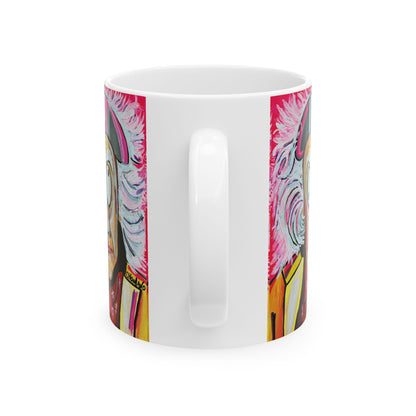 Whimsical Artistic Ceramic Mug