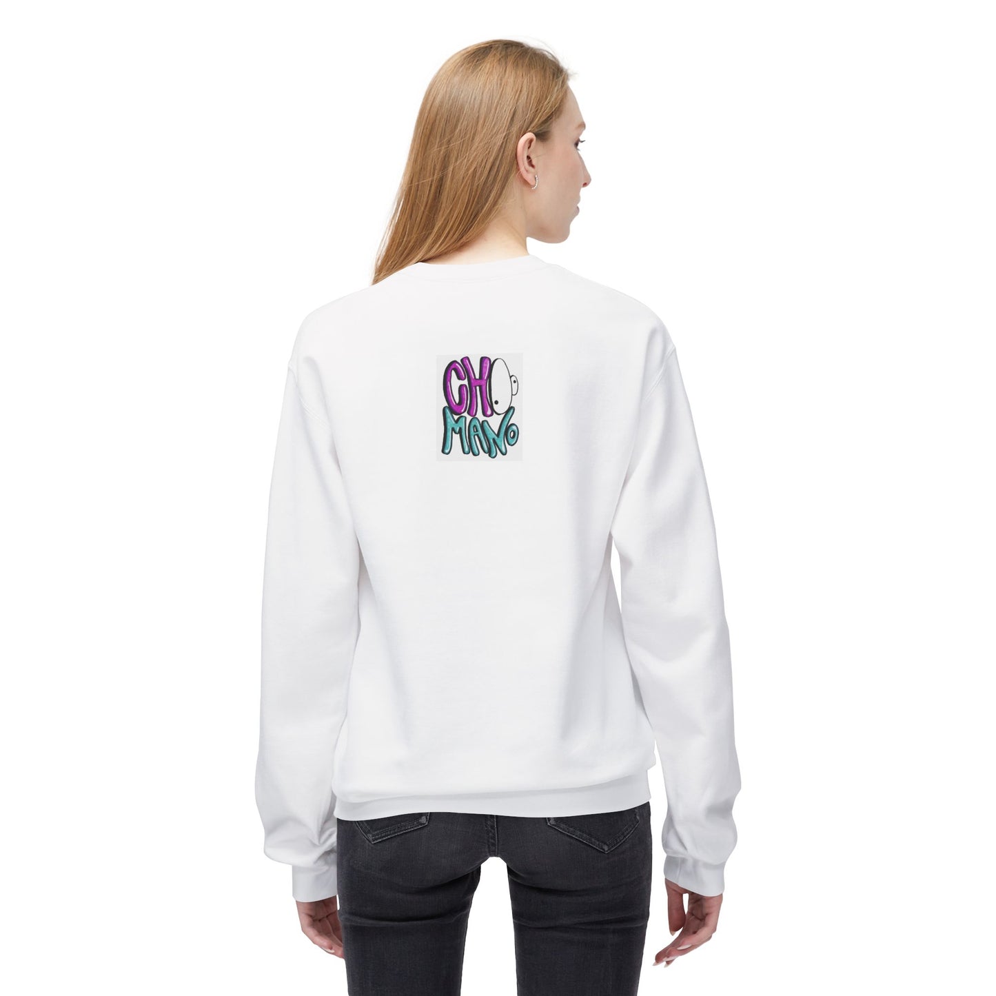 Funny Cartoon Crewneck Sweatshirt for Casual Relaxation