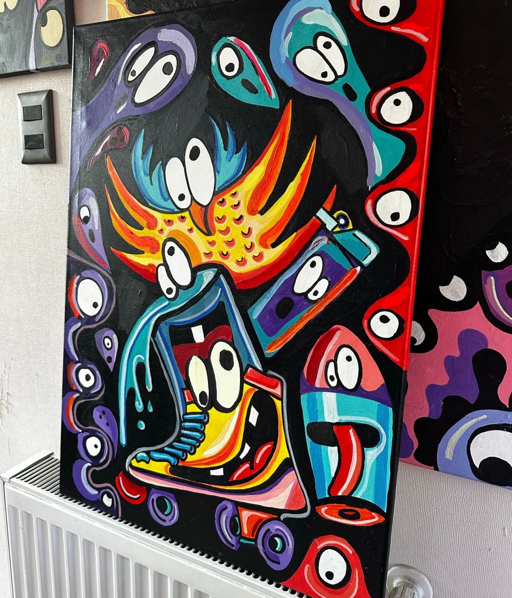 Color caótico 70X50 - Chomano