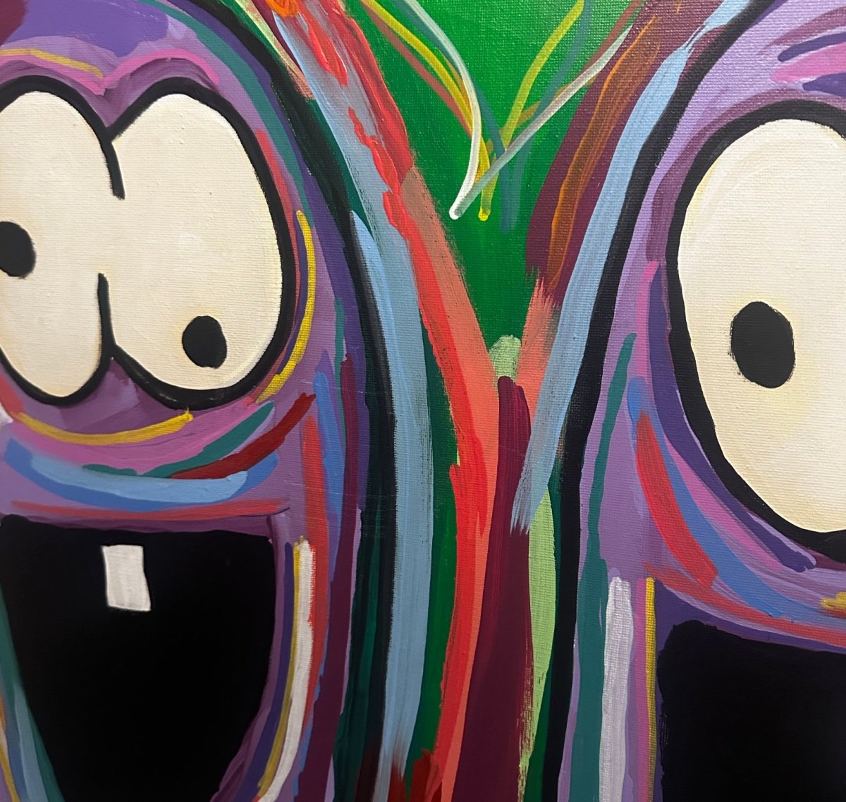 Corta tu, noooo tuuuuuuu. 60x50 - Chomano