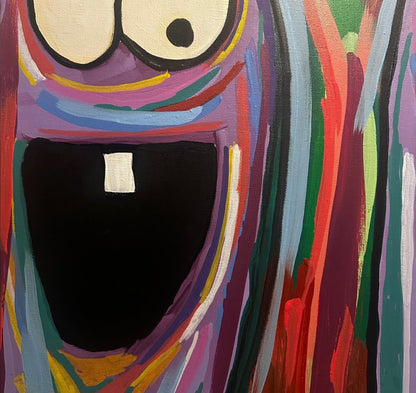 Corta tu, noooo tuuuuuuu. 60x50 - Chomano