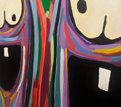 Corta tu, noooo tuuuuuuu. 60x50 - Chomano