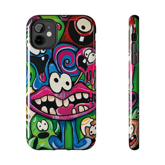Vibrant Funky Phone Case | Tough Protection for Your Device, Cute Gift for Teens, Colorful Accessories