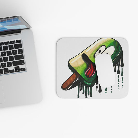 Funny Melting Ice Cream Mouse Pad, Cute Desk Accessory, Gift for Students, Home Office Decoration, Unique Gamer Gift