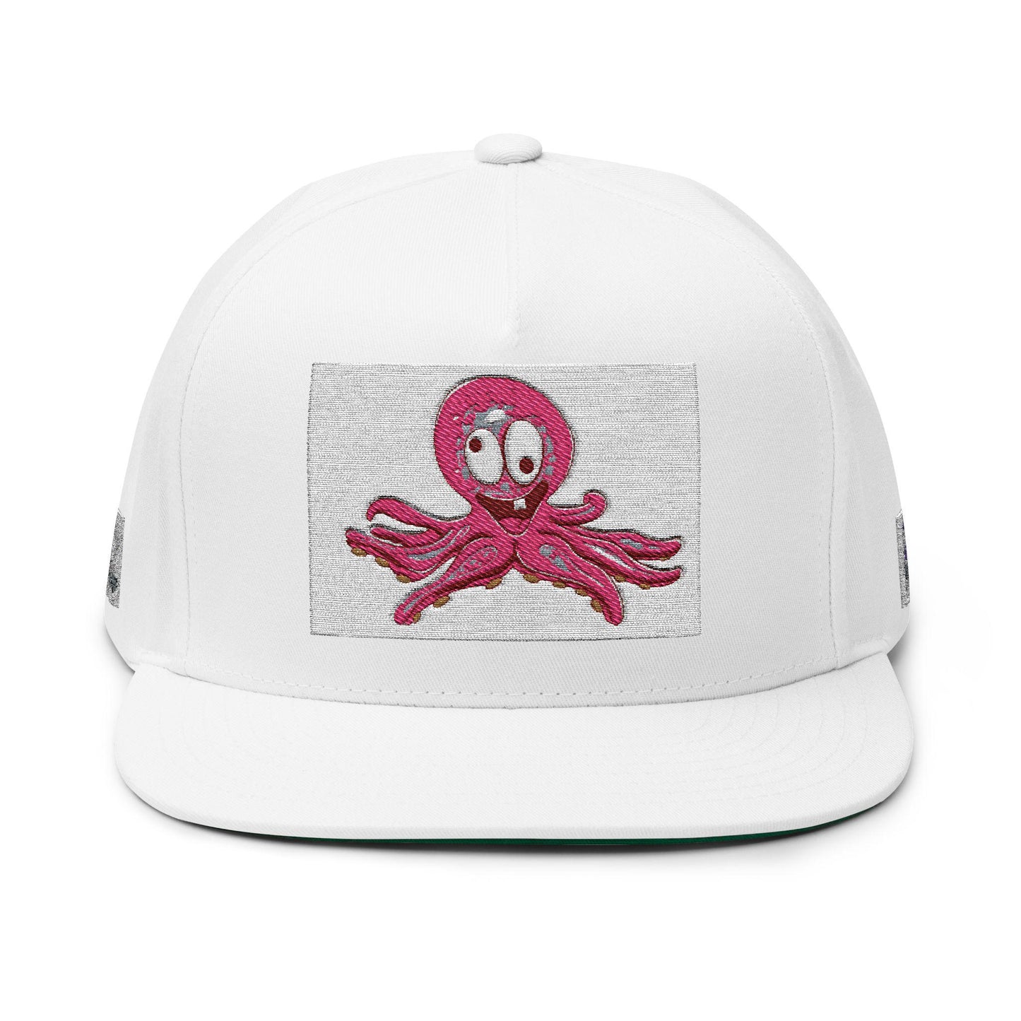 Flat Bill Cap (Embroidery)