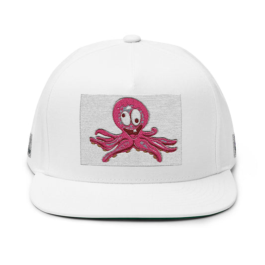 Flat Bill Cap (Embroidery)