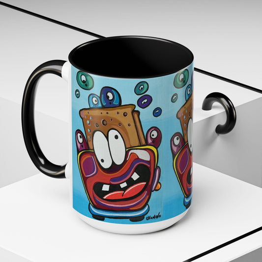 Whimsical Cartoon Coffee Mug with Fun Characters, Accent Coffee Cup, Unique Gift for Kids, Quirky Home Decor, Perfect for Birthdays [...]