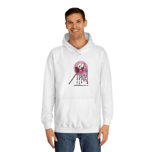 Cute Candy Drip Hoodie, Unisex College Sweatshirt, Graphic Hoodie for Students, Trendy Casual Wear, Gift for Teens, Funny Hoodie
