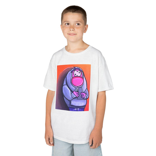 Kids Graphic Tee: Colorful Cartoon Character, Fun and Playful Shirt for Children, Ideal for Birthdays, Everyday Wear, Gift