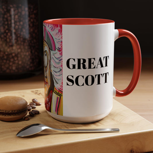 Great Scott! Colorful Accent Coffee Mug | Fun Coffee Cup, Gift for Sci-Fi Fans, Perfect for Birthdays, Holidays, Retro Decor, Unique [...]