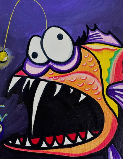 Pez diablo 😈, yo creía que era grande, hasta que encontraron uno 🤪 - Chomano